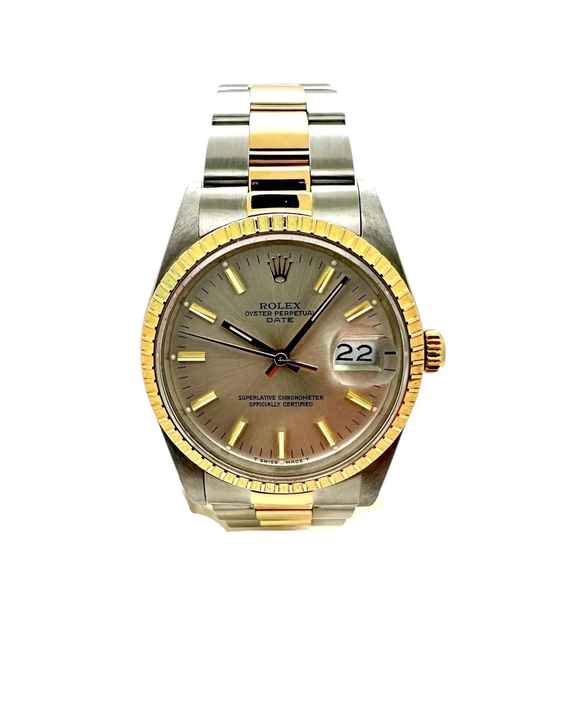  Rolex Oyster Perpetual Date 34 mm Referenz 15053  