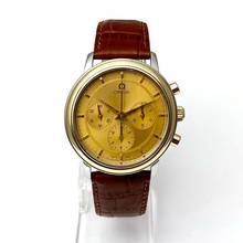 Thumbnail von Omega De Ville Prestige Chronograph Stahl Gold </h1>