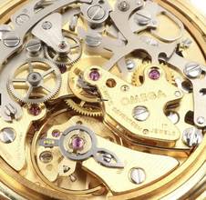 Thumbnail von Omega De Ville Prestige Chronograph Stahl Gold </h1>