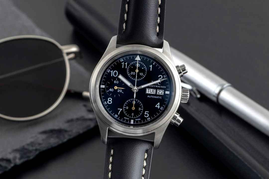  IWC Fliegeruhr Chronograph Fliegerchronograph Chronograph Stahl Automatik Herrenuhr Ref. IW370607  