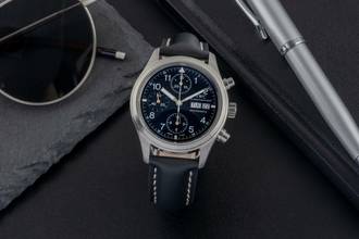Thumbnail von IWC Fliegeruhr Chronograph Fliegerchronograph Chronograph Stahl Automatik Herrenuhr Ref. IW370607