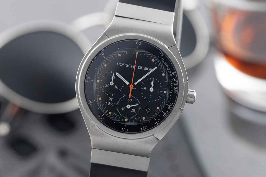  IWC Porsche Design Titan Quarz Herrenuhr Ref. IW373801 Klassiker  