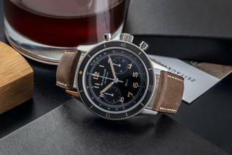 Thumbnail von Blancpain Air Command Chronograph Flyback Automatik Stahl Ref. AC01-1130 B&P