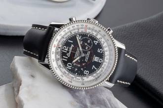 Thumbnail von Breitling Montbrillant Navitimer Montbrillant Chronograph Limitiert 18K Weissgold Ref J35330