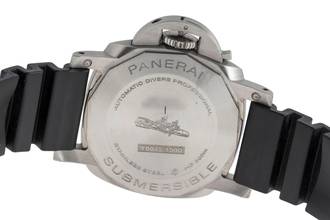 Thumbnail von Panerai Submersible Edelstahl Automatik Herrenuhr Ref. PAM01683