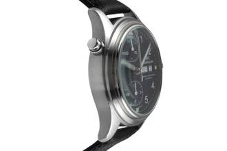 Thumbnail von IWC Fliegeruhr Doppelchronograph Edelstahl Black Dial Automatik Herrenuhr Ref. IW371302