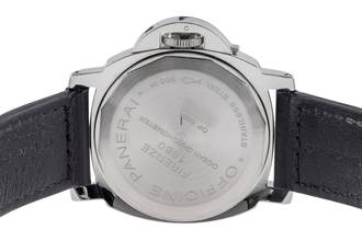 Thumbnail von Panerai Luminor GMT Automatic Edelstahl Herrenuhr Ref. PAM00063