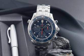 Thumbnail von Omega Seamaster Diver 300 M Chronograph 44MM Ref. 212.30.44.50.03.001 B&P