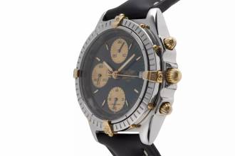 Thumbnail von Breitling Chronomat Chronograph Stahl / vergoldet Automatik Ref. B13048 B&P