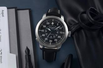 Thumbnail von Glashütte Original Senator Navigator Automatik Edelstahl Automatik Ref 100-09-07-04-04 Papiere 2006