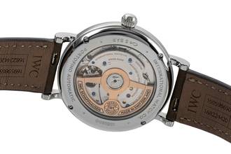 Thumbnail von IWC Portofino Automatic 37 Diamanten Automatik Stahl Herrenuhr Ref. IW458603