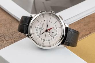 Thumbnail von Girard Perregaux 1966 Dual Time Automatik Stahl Ref. 49544-11-132-BB60