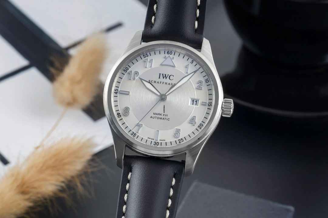  IWC Fliegeruhr Mark Pilot´s Watch Mark XVI Stahl Automatik Herrenuhr Ref IW325505 