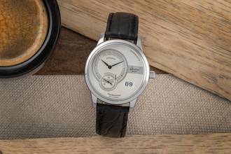 Thumbnail von Glashütte Original PanoMaticDate Stahl Automatik Herrenuhr Ref. 90-01-02-02-04