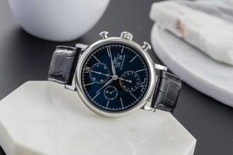 Thumbnail von IWC Portofino Chronograph Stahl Automatik Herrenuhr Ref. IW391010 Papiere 2016