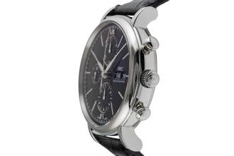Thumbnail von IWC Portofino Chronograph Stahl Automatik Herrenuhr Ref. IW391010 Papiere 2016