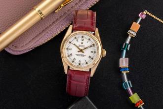 Thumbnail von Rolex Oyster Perpetual 31 18k (0,750) Gold Automatik Damenuhr Ref. 6751