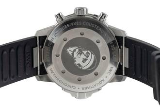 Thumbnail von IWC Aquatimer Chronograph Cousteau Chronograph Stahl Automatik Herrenuhr Ref. IW376805 B&P