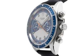 Thumbnail von Tudor Heritage Chrono Blue Chronograph Blue Automatik Edelstahl Ref. 70330B