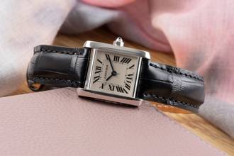 Thumbnail von Cartier Tank Française 18K (0,750) Weissgold Damenuhr Ref. W50012S3 Klassiker