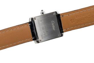 Thumbnail von Cartier Tank Française 18K (0,750) Weissgold Damenuhr Ref. W50012S3 Klassiker