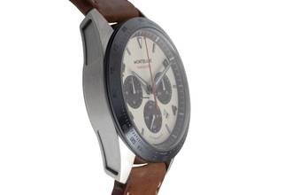 Thumbnail von Montblanc Timewalker Cappucino Panda Dial Chronograph Ref. 118491 Limitiert