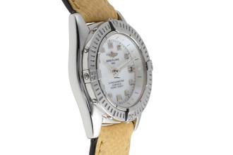 Thumbnail von Breitling Callistino Lady Datum Perlmutt Edelstahl Quarz Damenuhr Ref. A72345