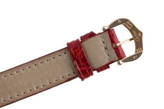 Thumbnail von Cartier Baignoire 18K Gold Diamanten Damenuhr Ref. W1536799