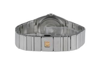 Thumbnail von Omega Constellation Double Eagle MOP Diamanten Stahl Damenuhr Ref. 1589.75.00