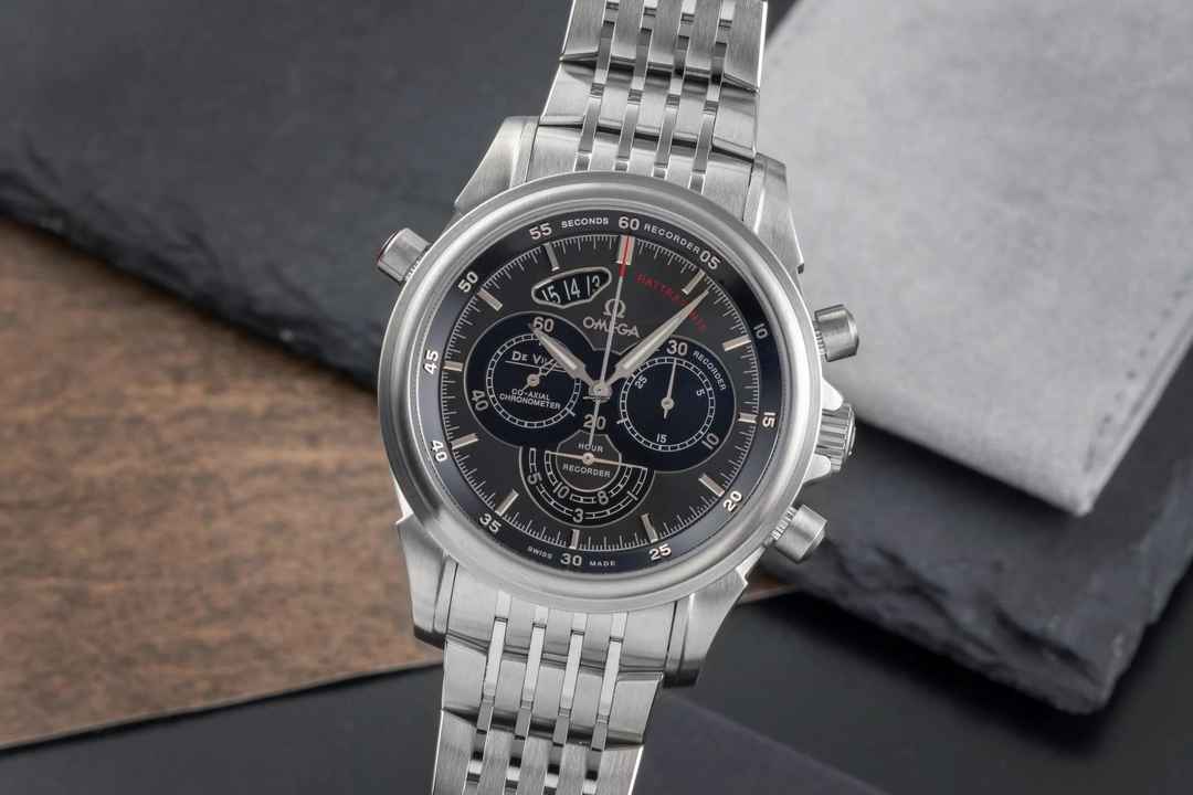  Omega De Ville Co-Axial Chronoscope Chrono Rattrapante Automatik Ref 422.10.44.51.06.001  