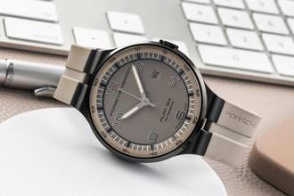 Thumbnail von Porsche Design Flat Six Automatik Datum Edelstahl Herrenuhr Ref 6350.43.94.1255