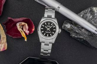 Thumbnail von Rolex Oyster Perpetual 26 Lady Automatik Edelstahl Damenuhr Ref. 176200