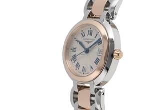 Thumbnail von Longines PrimaLuna Prima Luna Stahl/Rosegold Damenuhr Ref. L8.110.5