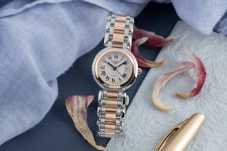 Thumbnail von Longines PrimaLuna Prima Luna Stahl/Rosegold Damenuhr Ref. L8.110.5