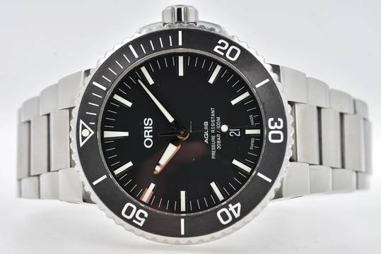  Oris Aquis Date 01 733 7730 4154 Black Dial </h1> 