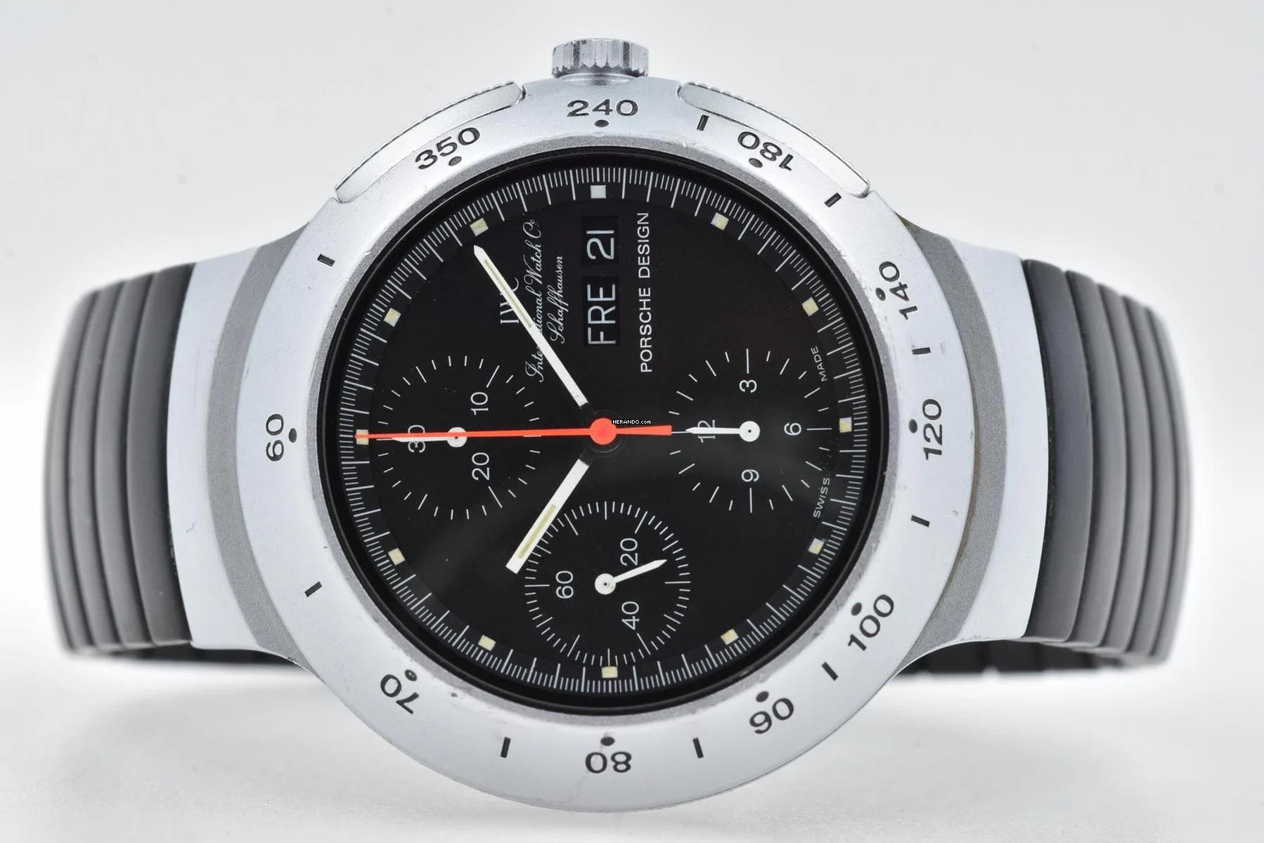  IWC Porsche Design Chronograph Automatik Aluminium IW3701  