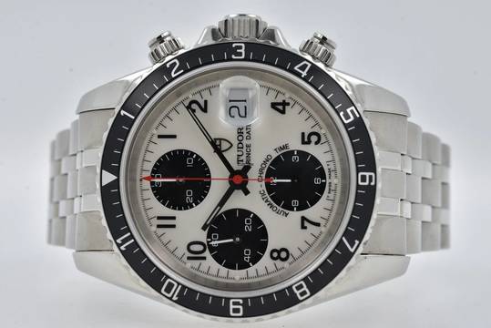  Tudor Oysterdate Oyster Date Chronograph 79270 Vintage LC400 White Dial </h1> 