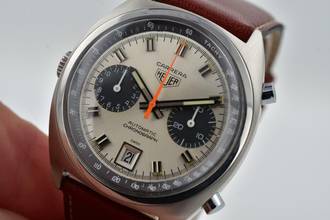 Thumbnail von Heuer Carrera Chronograph 1153S Vintage </h1>
