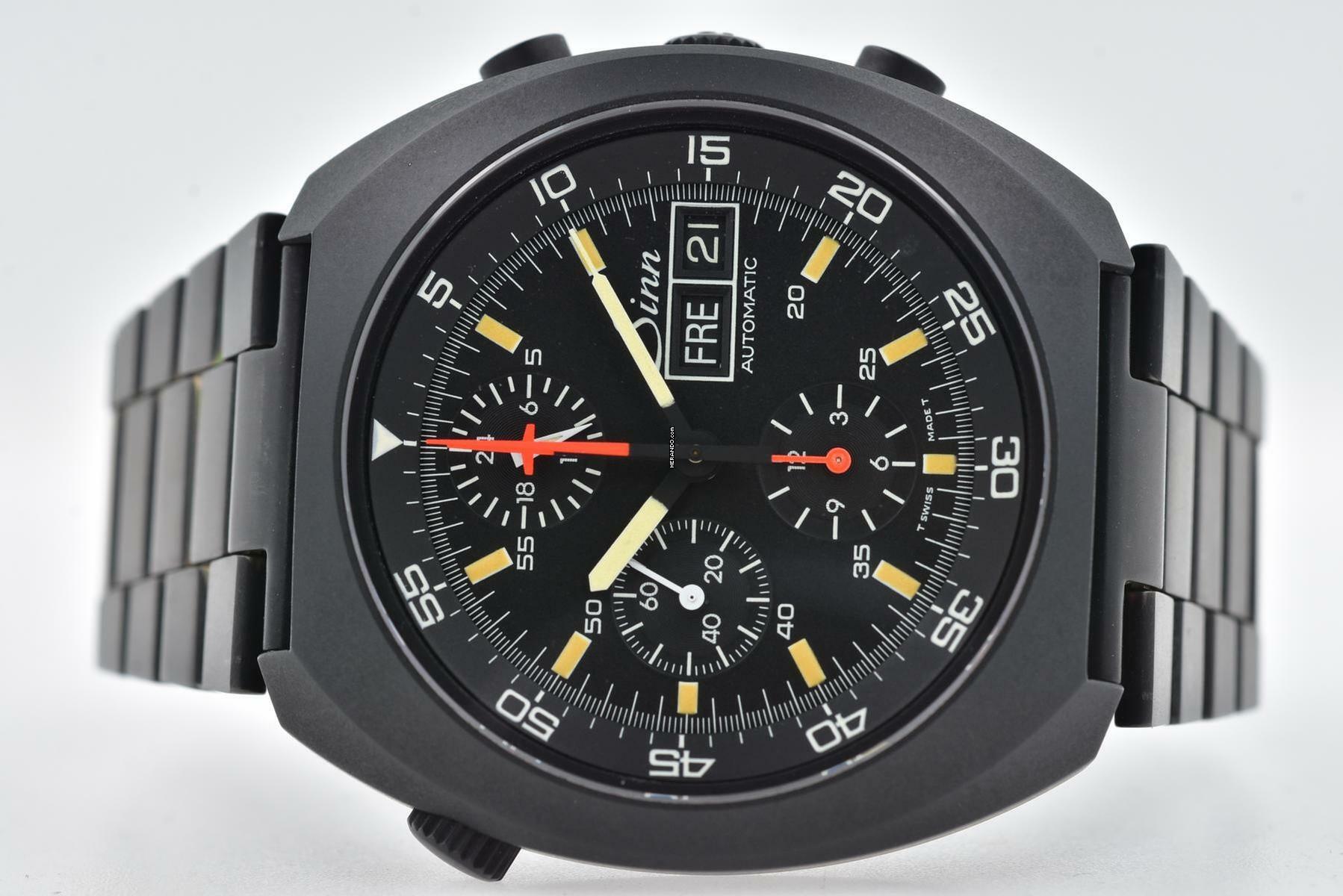  Sinn 140 140/42 Der Weltraumchronograph Tritium NOS Vintage Lemania 5100 </h1> 