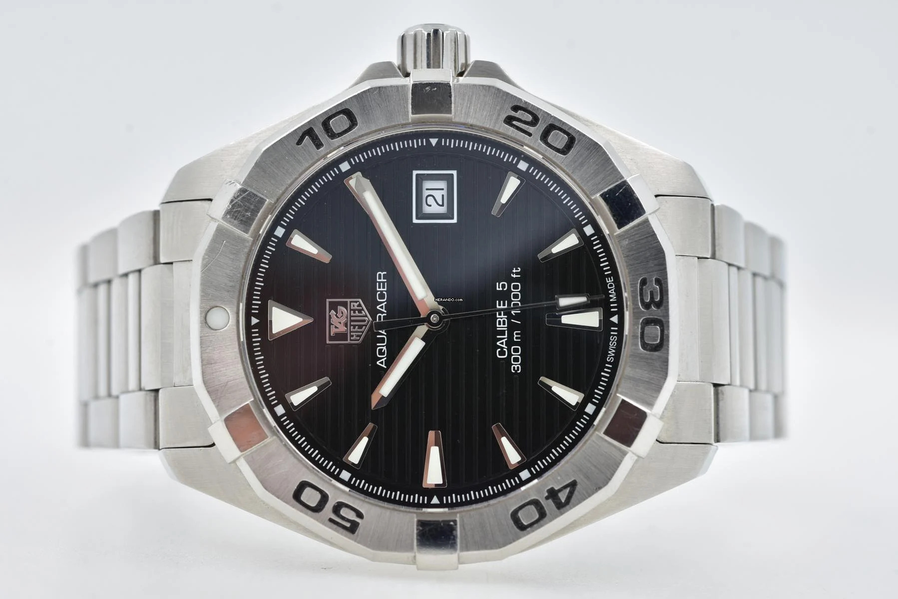 TAG Heuer Aquaracer 300M Calibre 5 WAY2110 </h1>