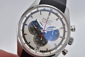 Thumbnail von Zenith El Primero Chronograph Striking 10th Limited Edition 03.2043.4052/01.R580 500pcs </h1>