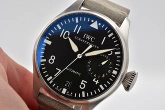 Thumbnail von IWC Große Fliegeruhr Big Pilot 7 days Automatik IW500401 Service 12/2023 </h1>