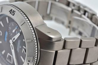 Thumbnail von Jaeger-LeCoultre Master Compressor Diving GMT Big Size 159.T.05 Rubber and Bracelet </h1>