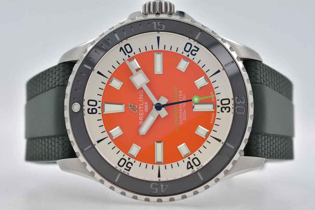  Breitling Superocean 42 Kelly Slater Limited Edition 1000pcs A173751A1O1S1 orange </h1> 