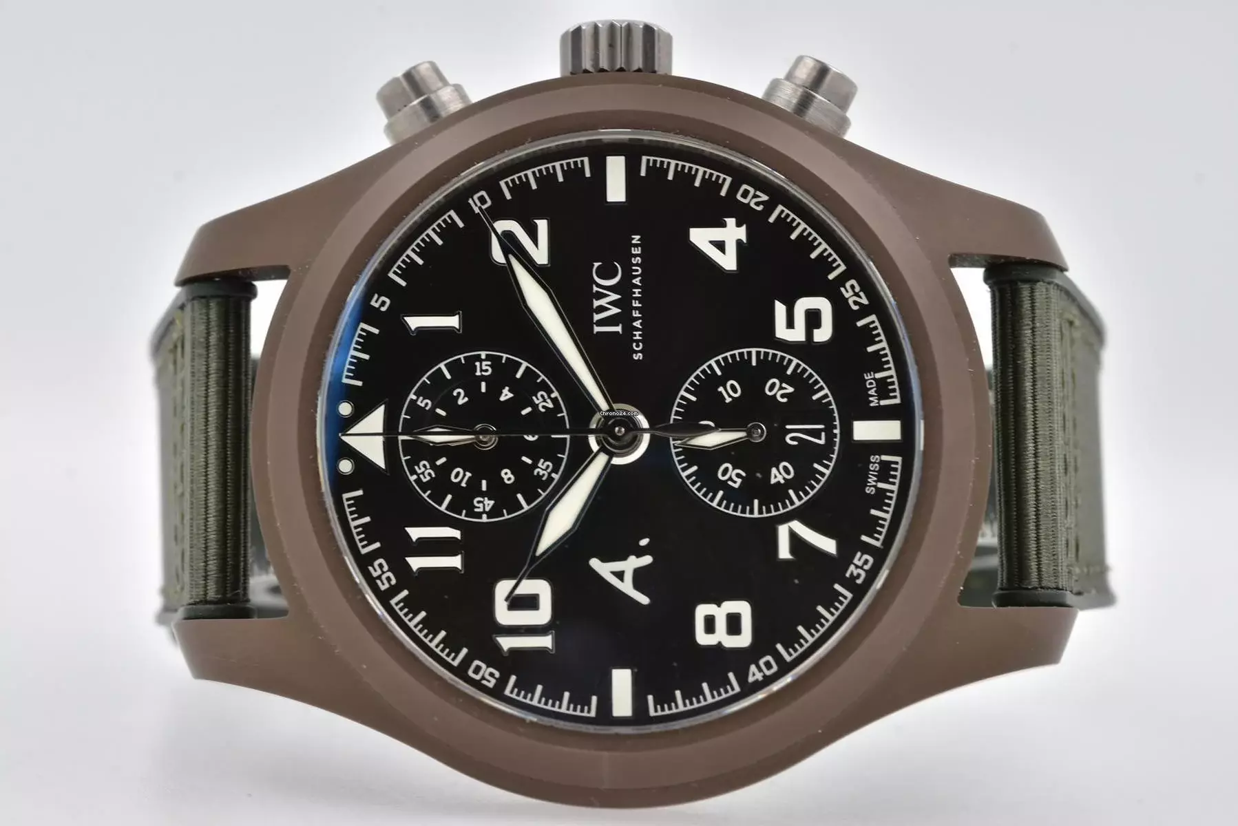 IWC Fliegeruhr Chronograph Fliegerchronograph Pilot Chronograph The Last Flight Exupery Limited IW388004 </h1>