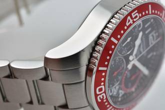 Thumbnail von Longines HydroConquest Hydro Conquest Chronograph L3696 Black Dial Red Bezel