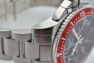 Thumbnail von Longines HydroConquest Hydro Conquest Chronograph L3696 Black Dial Red Bezel