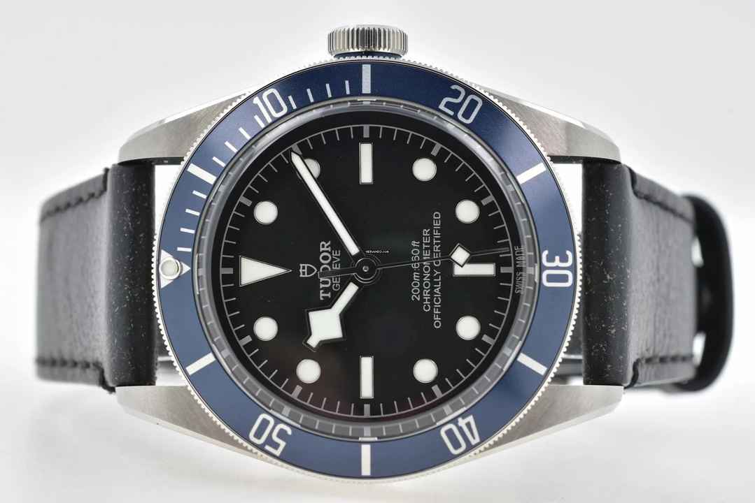  Tudor Black Bay Heritage Black Bay Lederband Leather 79230B </h1> 