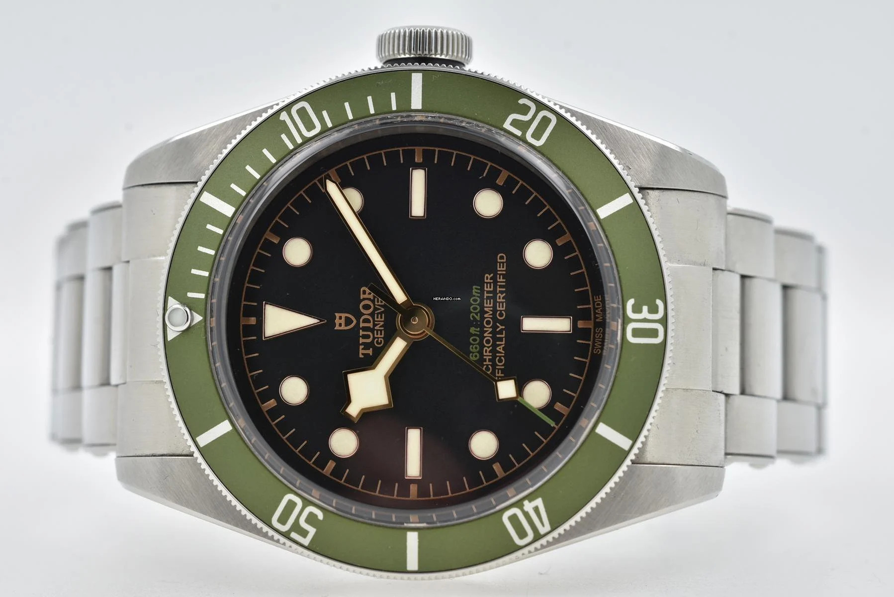 Tudor Black Bay Heritage Black Bay Green Harrods 79230G </h1>