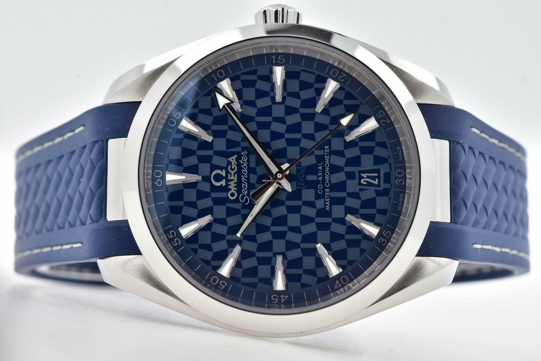 Omega Seamaster Aqua Terra Blue Dial Tokyo 2020 52212412103001 Limited </h1>